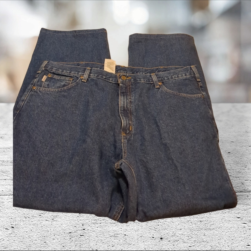 NWOT Carhartt men's jeans loose fit jeans size 42/34 - Picture 6 of 14